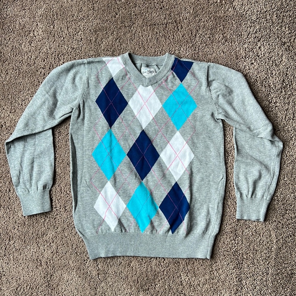 Boy’s Children Place Argyle Sweater